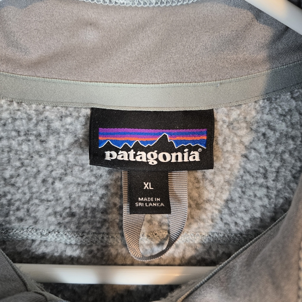 Patagonia Heather Gray Fleece Zip-Up Vest - Picture 2 of 13
